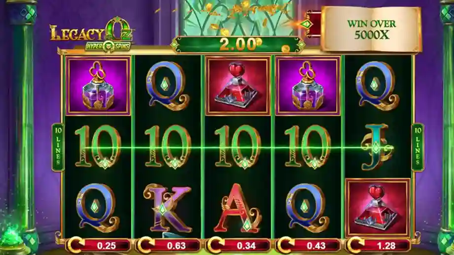 Jackpot in Legacy of Oz